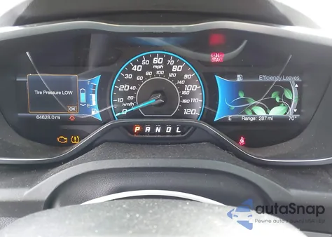 2016 Ford C-Max Hybrid Se из США, поврежденный, VIN 1FADP5AU2GL113068